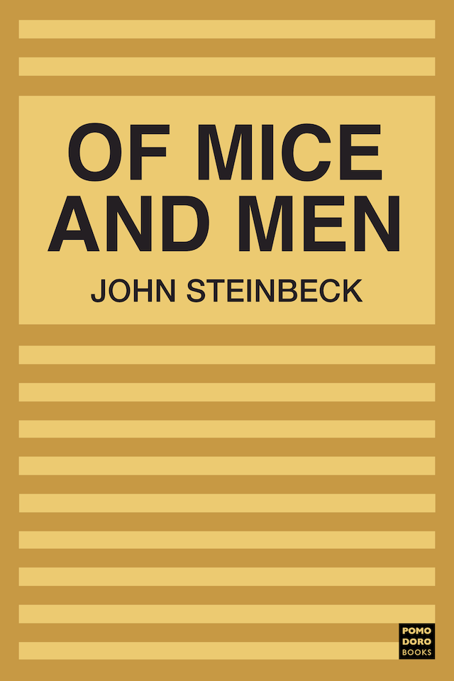 Kirjankansi teokselle Of Mice and Men