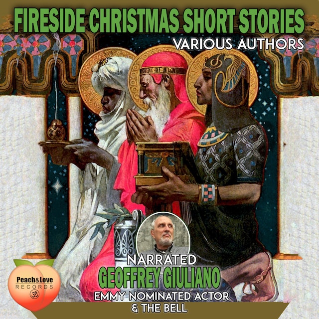 Couverture de livre pour Fireside Christmas Short Stories