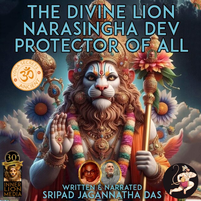 Book cover for The Divine Lion Narasingha Dev
