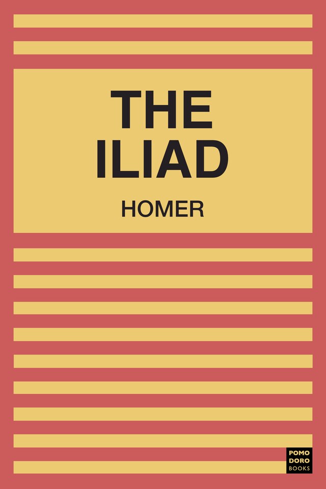 Portada de libro para The Iliad