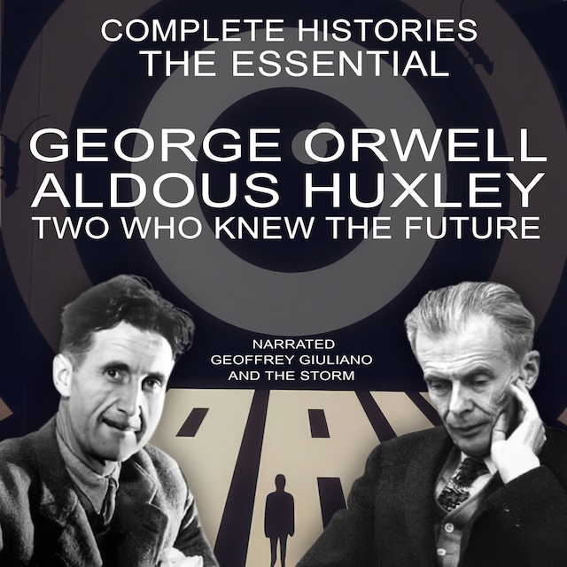 Kirjankansi teokselle George Orwell Aldous Huxley