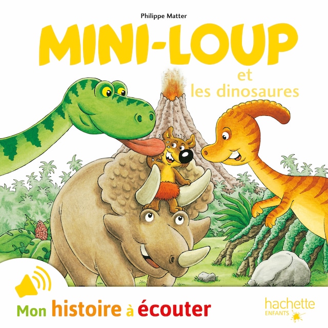 Buchcover für Mini-Loup et les dinosaures