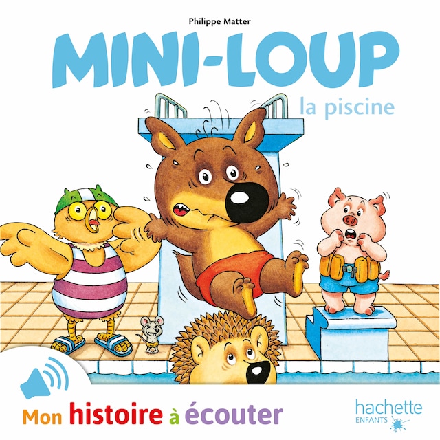 Book cover for Mini-Loup à la piscine