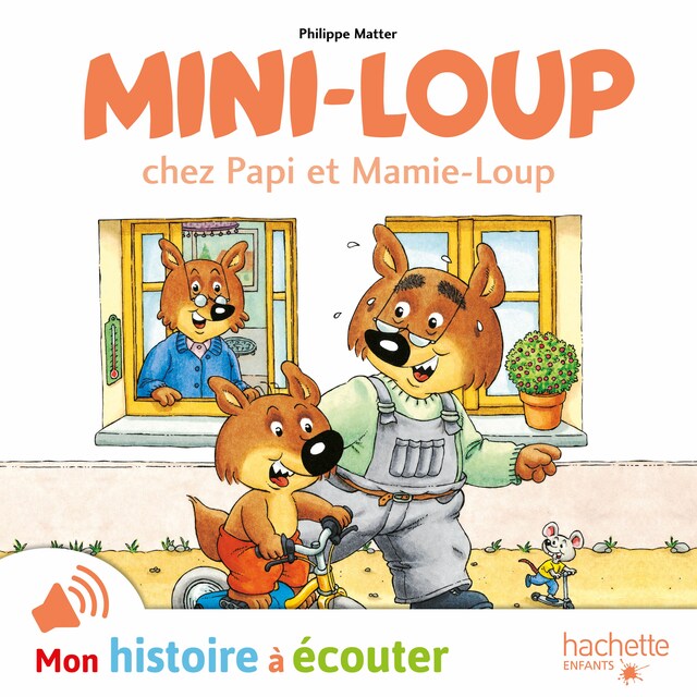 Couverture de livre pour Mini-Loup chez Papi et Mamie Loup