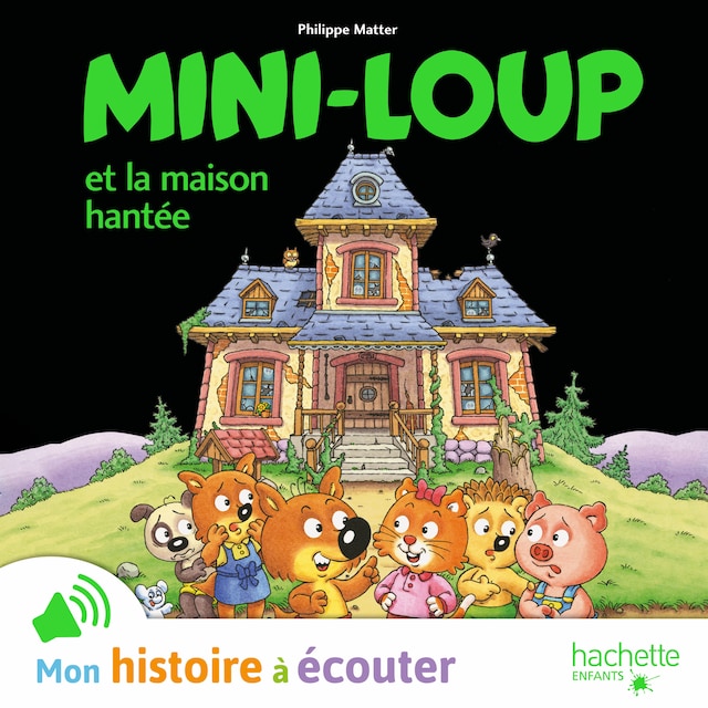 Book cover for Mini-Loup et la maison hantée