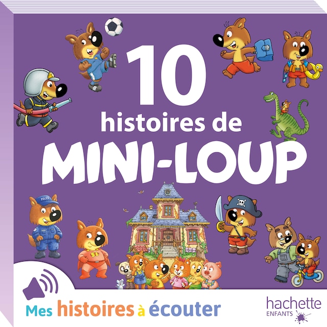 Boekomslag van 10 histoires de Mini-Loup - N°1