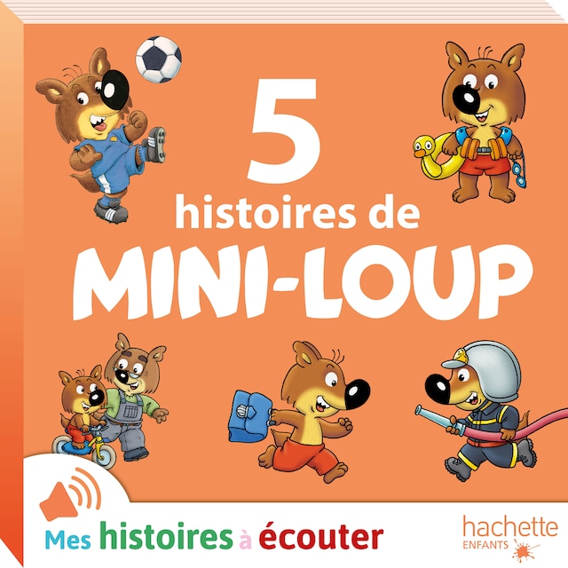 Book cover for 5 histoires de Mini-Loup N°1
