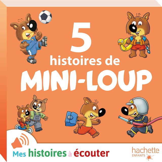 Bogomslag for 5 histoires de Mini-Loup N°1