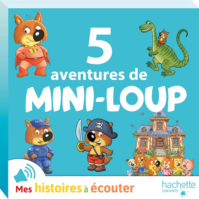Boekomslag van 5 aventures de Mini-Loup N°2