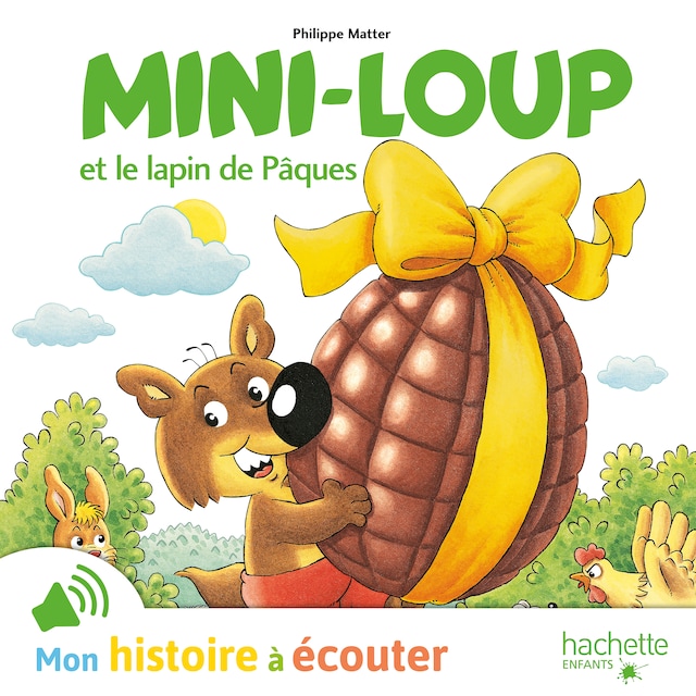 Buchcover für Mini-Loup et le lapin de Pâques