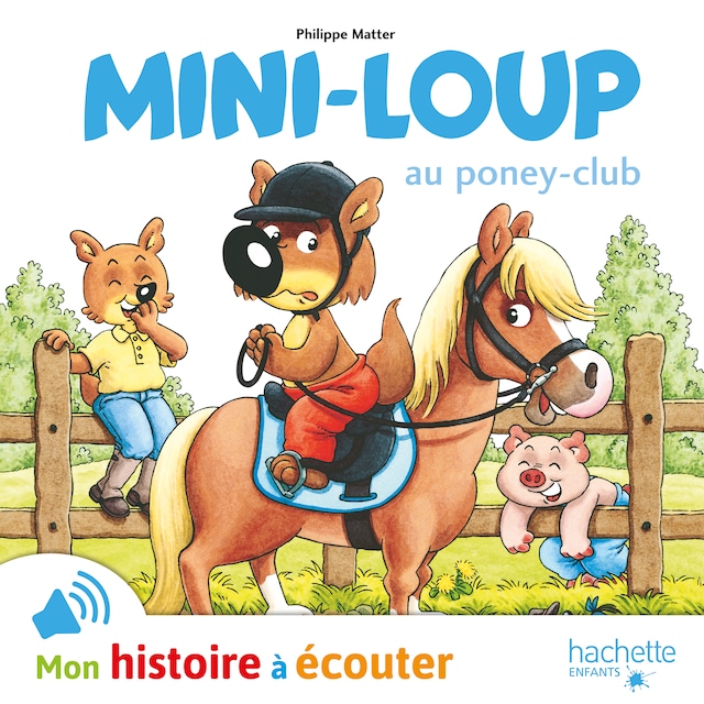 Portada de libro para Mini-Loup au poney club