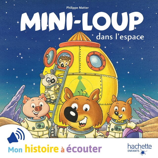 Book cover for Mini-Loup dans l'espace