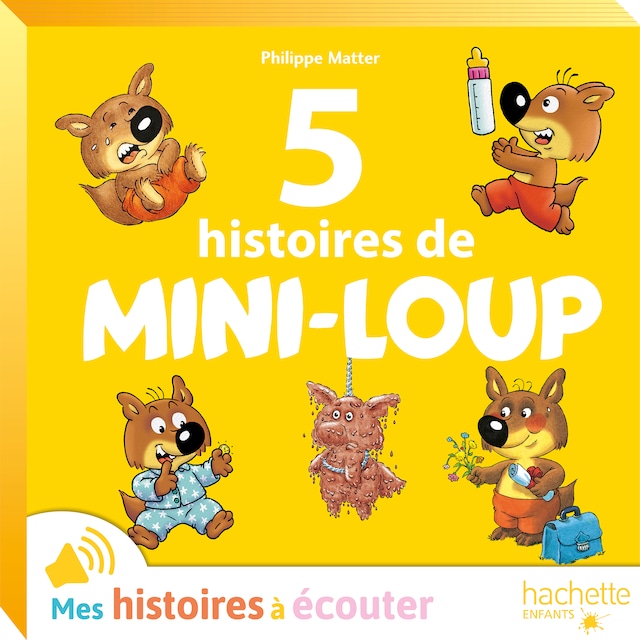 Bokomslag för 5 histoires de Mini-Loup N°3 - Le quotidien de Mini-Loup