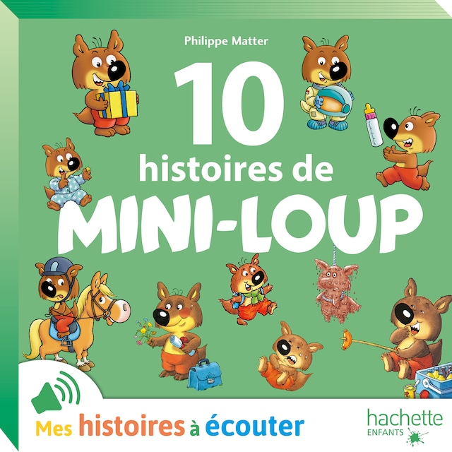 Boekomslag van 10 histoires de Mini-Loup - N°2