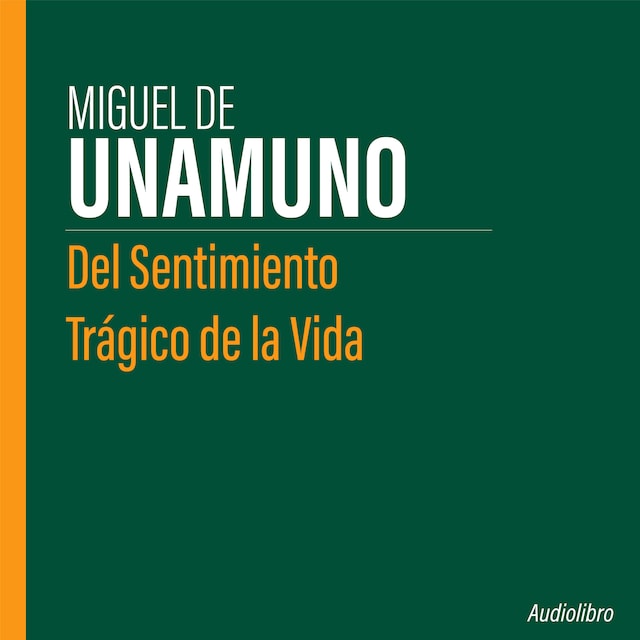 Book cover for Del Sentimiento Trágico de la Vida