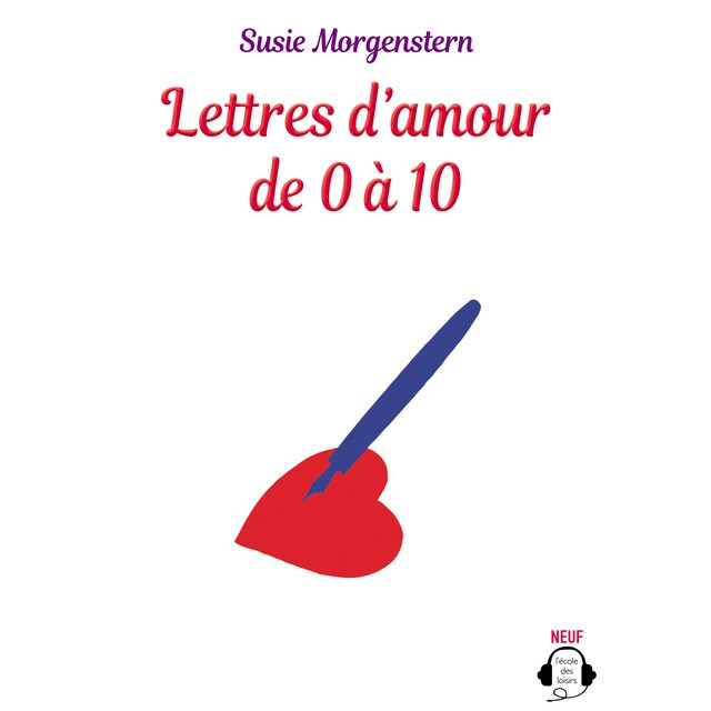 Kirjankansi teokselle Lettres d'amour de 0 à 10