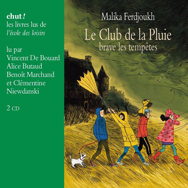 Book cover for Le Club de la Pluie brave les tempêtes