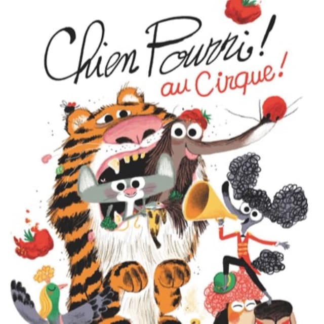 Couverture de livre pour Chien Pourri au cirque