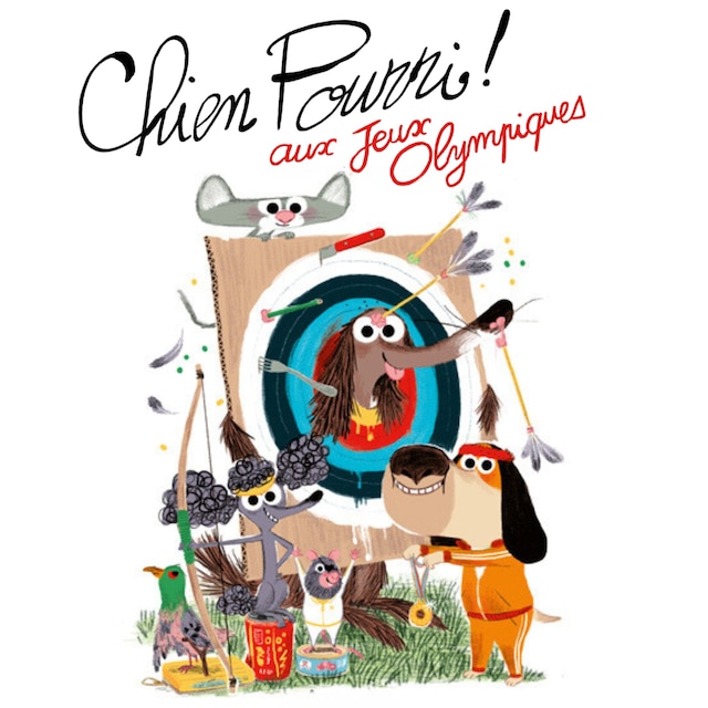 Portada de libro para Chien Pourri aux Jeux Olympiques