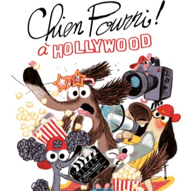 Portada de libro para Chien Pourri à Hollywood