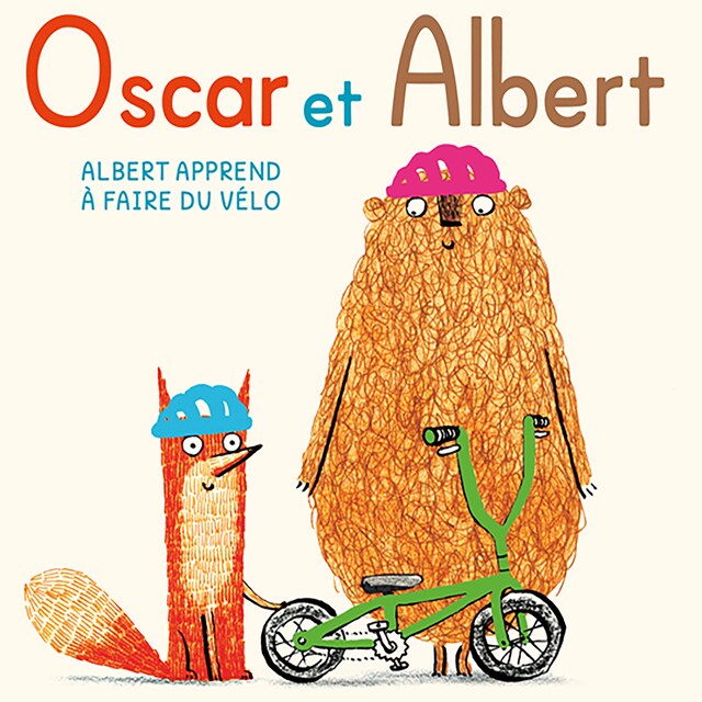 Buchcover für Oscar et Albert - Albert apprend à faire du vélo