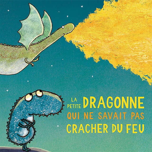 Boekomslag van La petite dragonne qui ne savait pas cracher du feu