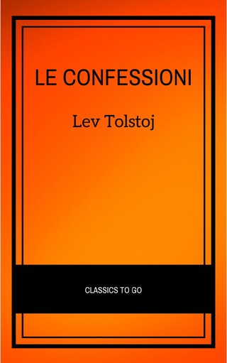 Le confessioni bookCoverFor