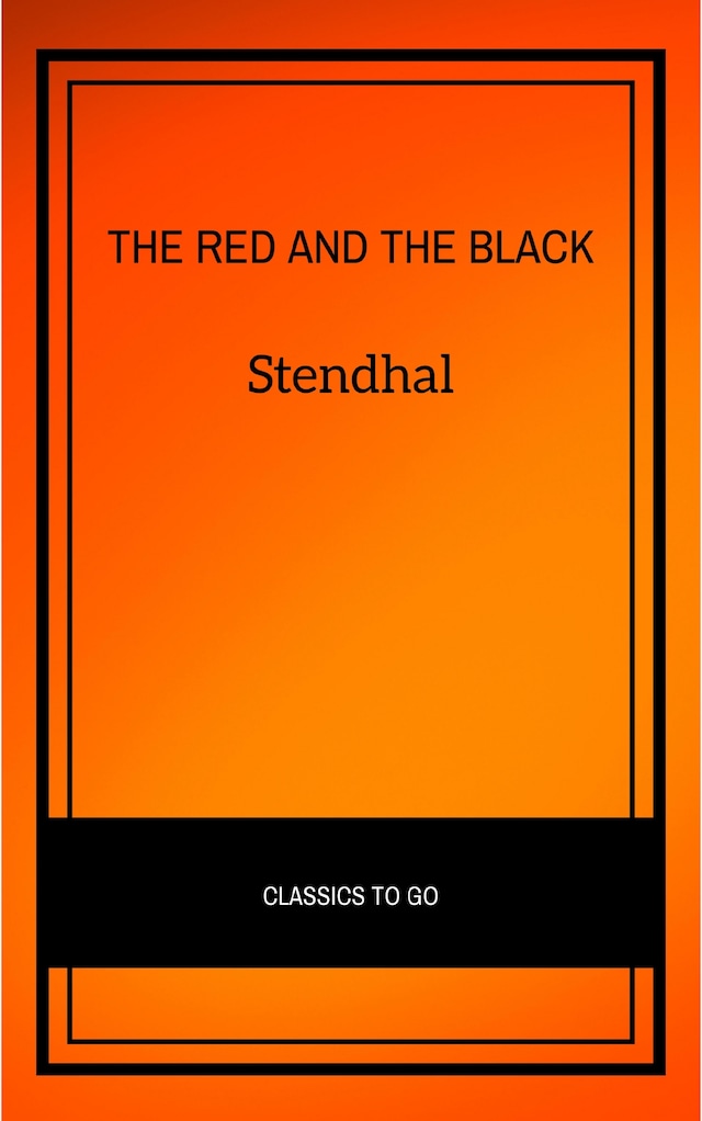 Book cover for The Red and The Black
