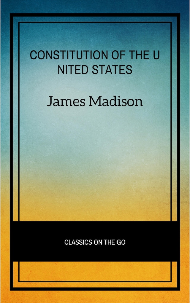 Book cover for The Constitution of the United States