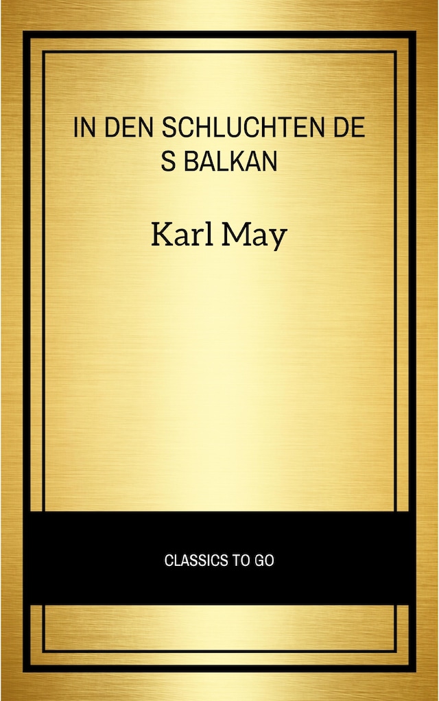 Book cover for In den Schluchten des Balkan