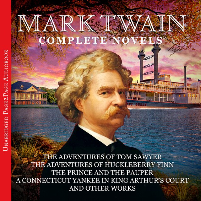 Book cover for Mark twain: The Complete Novels