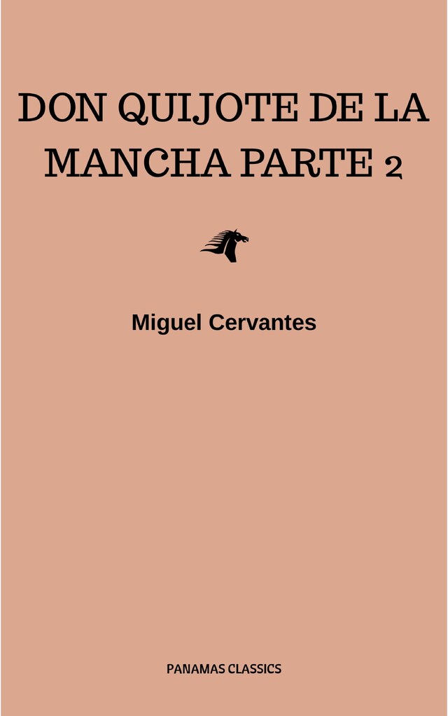 Kirjankansi teokselle Don Quijote de la Mancha 2