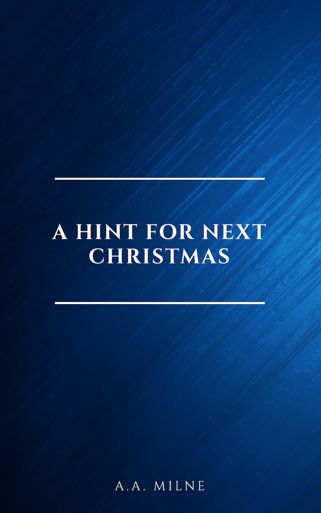 Book cover for A Hint for Next Christmas