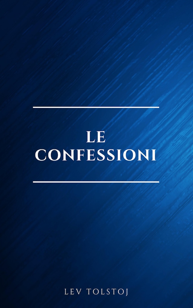 Book cover for Le confessioni