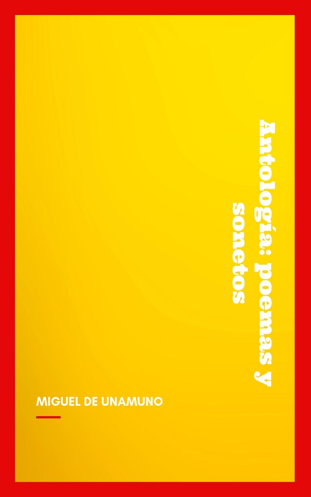 Buchcover für Antología: poemas y sonetos