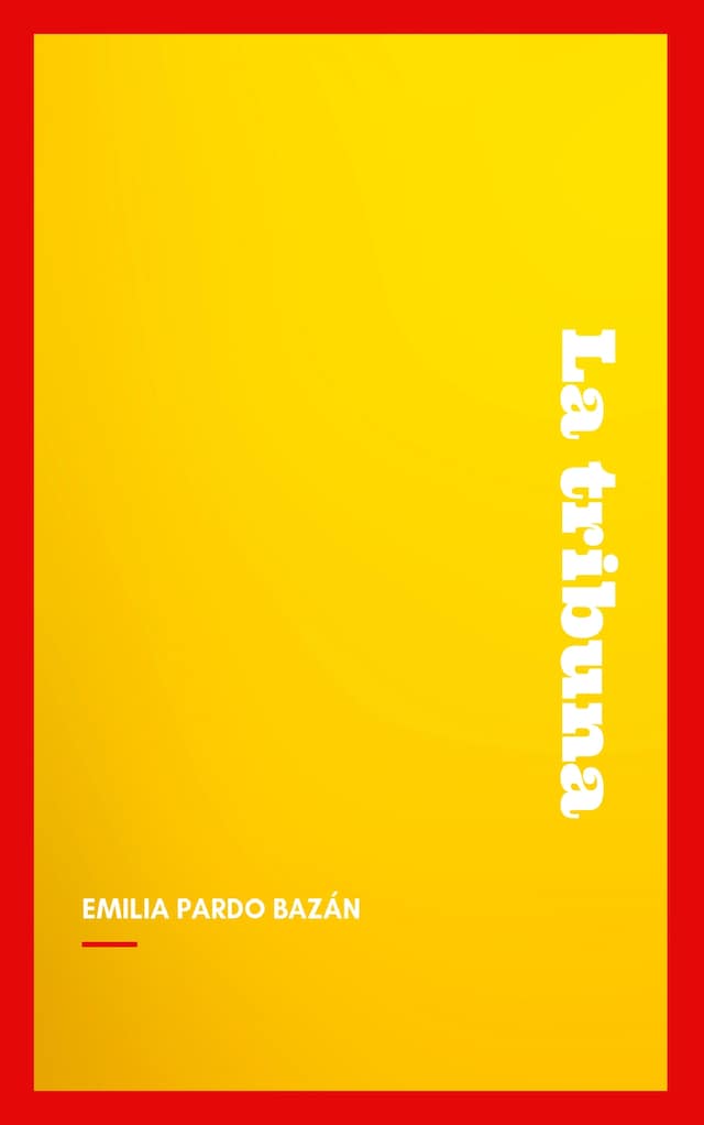 Book cover for La tribuna