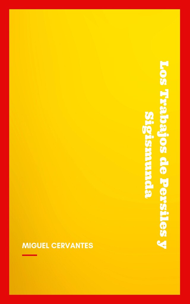 Book cover for Los Trabajos de Persiles y Sigismunda