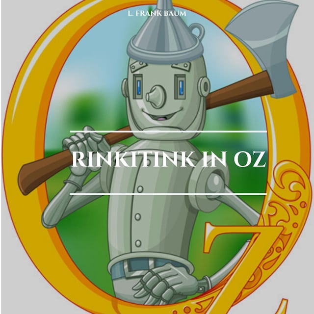 Okładka książki dla Rinkitink in Oz