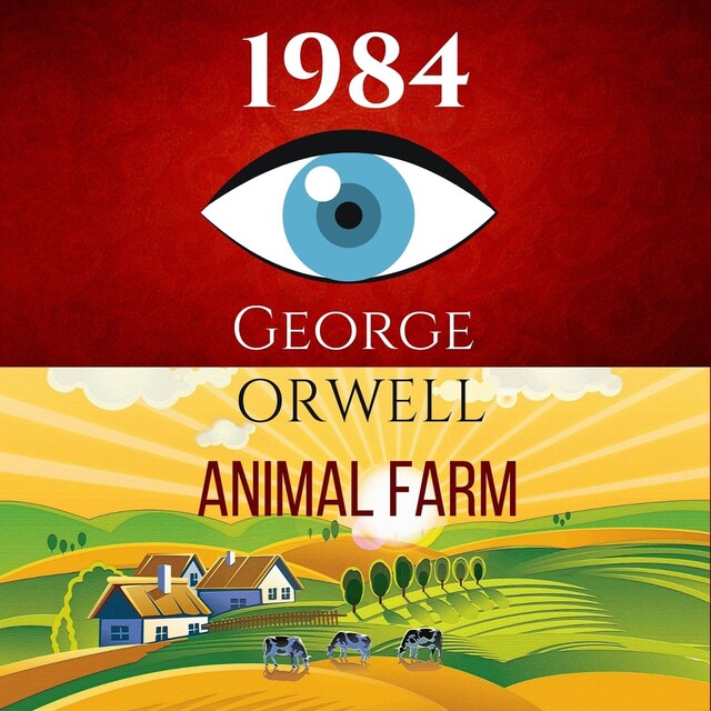 Copertina del libro per 1984 & Animal Farm (2In1): The International Best-Selling Classics