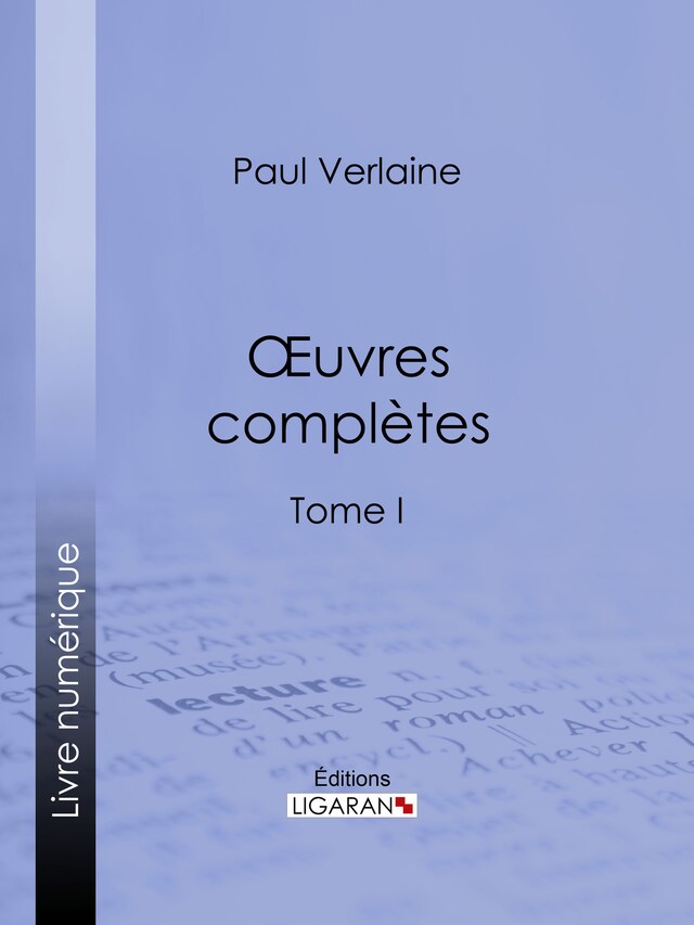 Book cover for Oeuvres complètes
