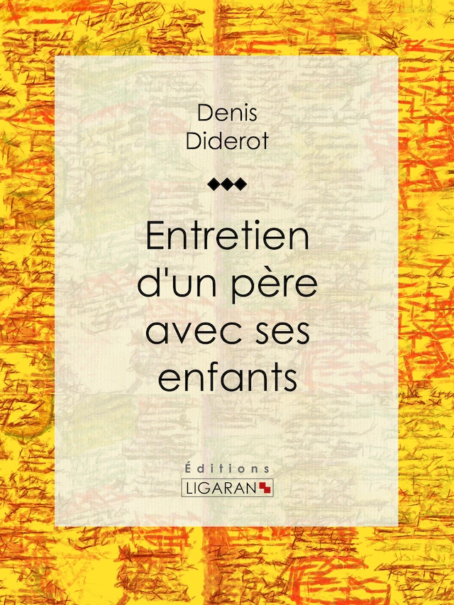 Kirjankansi teokselle Entretien d'un père avec ses enfants