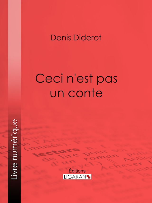 Copertina del libro per Ceci n'est pas un conte