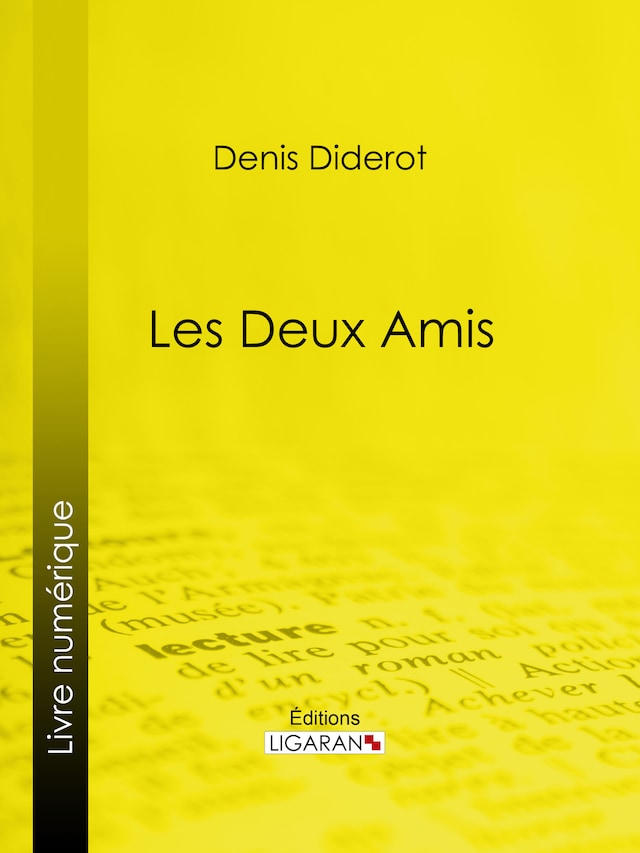 Book cover for Les Deux Amis