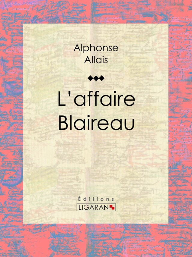 Buchcover für L'affaire Blaireau