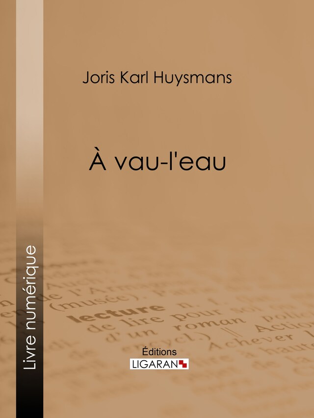 Portada de libro para A vau-l'eau