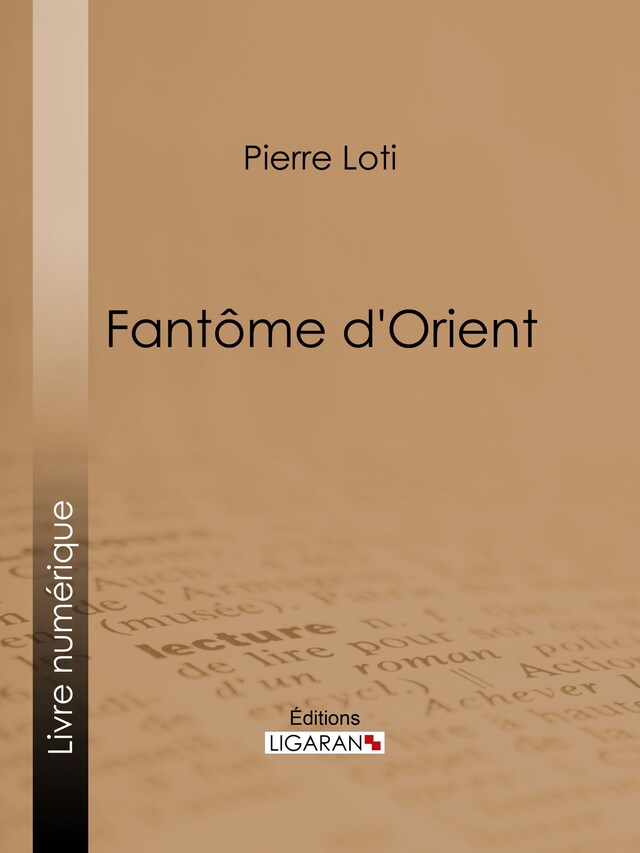 Okładka książki dla Fantôme d'orient