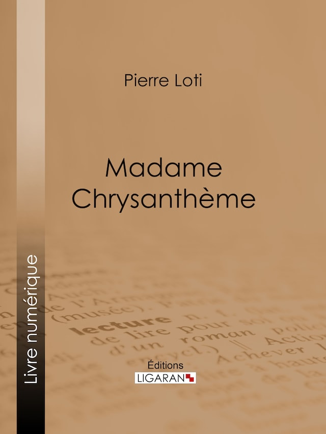 Book cover for Madame Chrysanthème