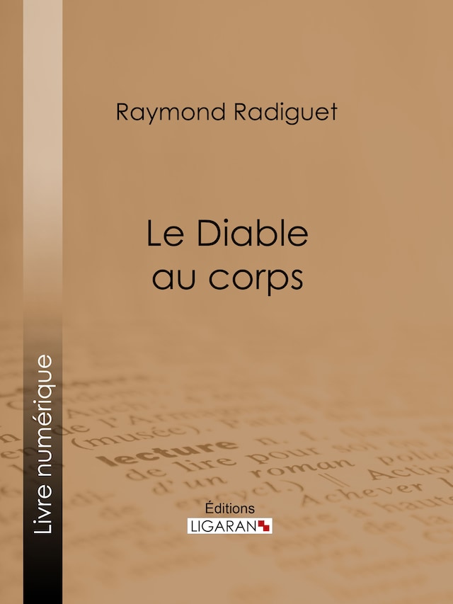 Book cover for Le Diable au corps