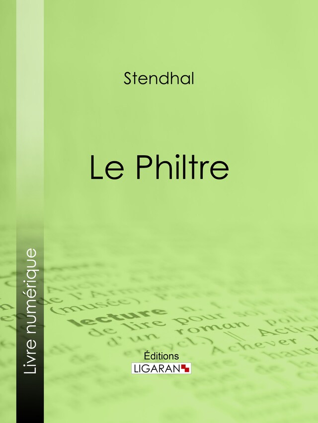 Book cover for Le Philtre