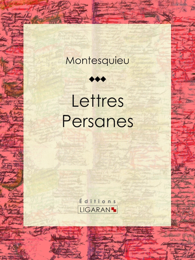 Book cover for Lettres persanes